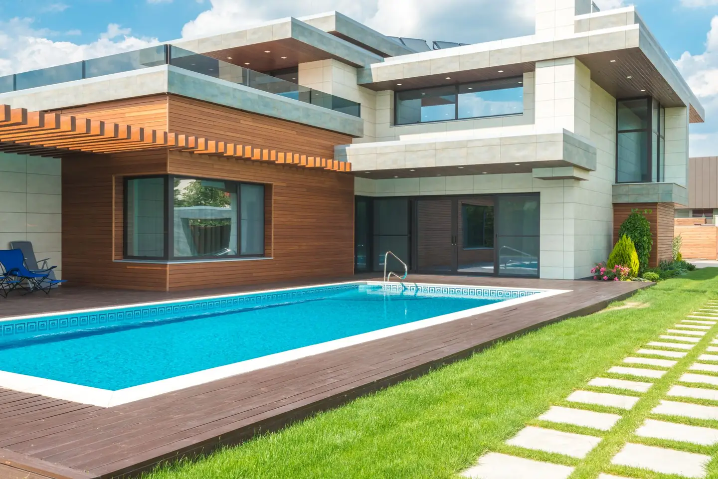 Swimming pool built in Kiama Heights, NSW